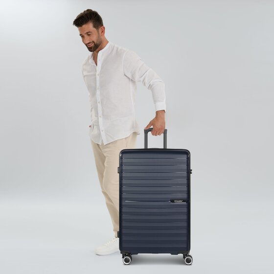 Saxoline Fiesta 4 kółka Walizka L 75 cm