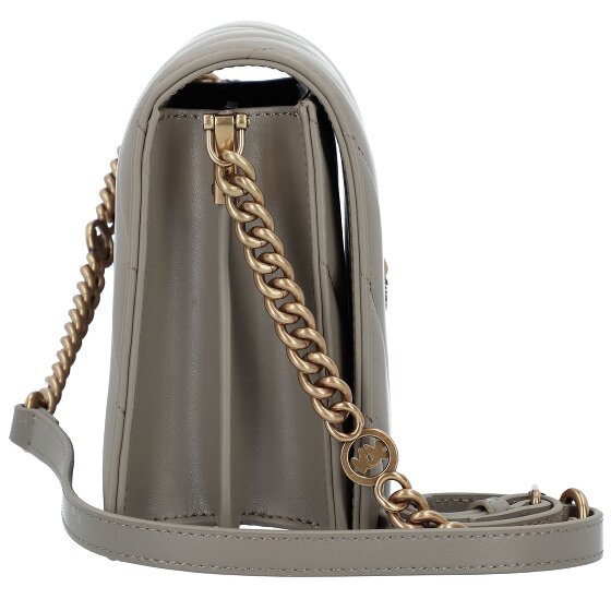 PINKO Love Click Torba na ramię Skórzany 25 cm