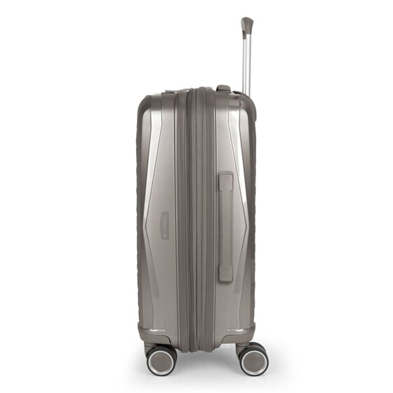 Gabol Queens 4 kółka Walizka kabinowy S 54 cm z plisą rozprężną