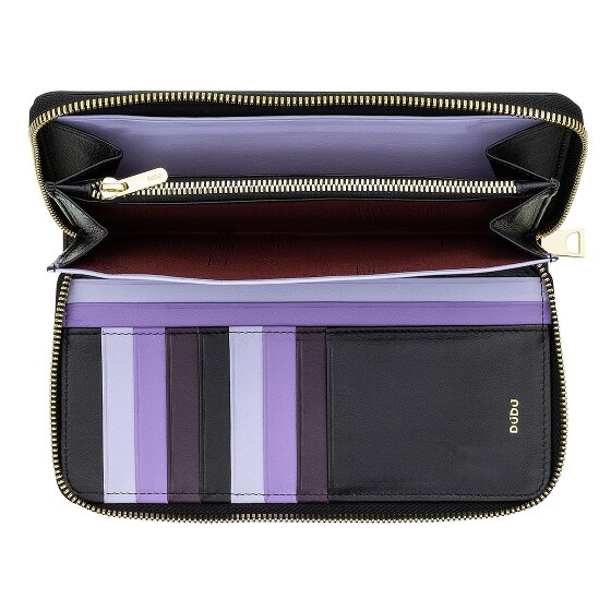 DuDu Ustica Portfel Ochrona RFID Skórzany 20 cm