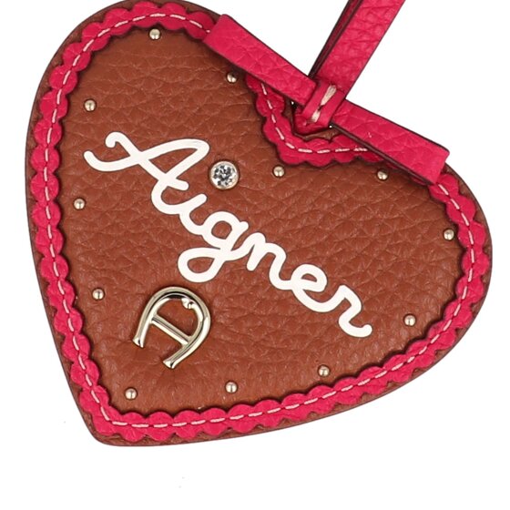 AIGNER Skórzana przywieszka do modnej torby 8 cm