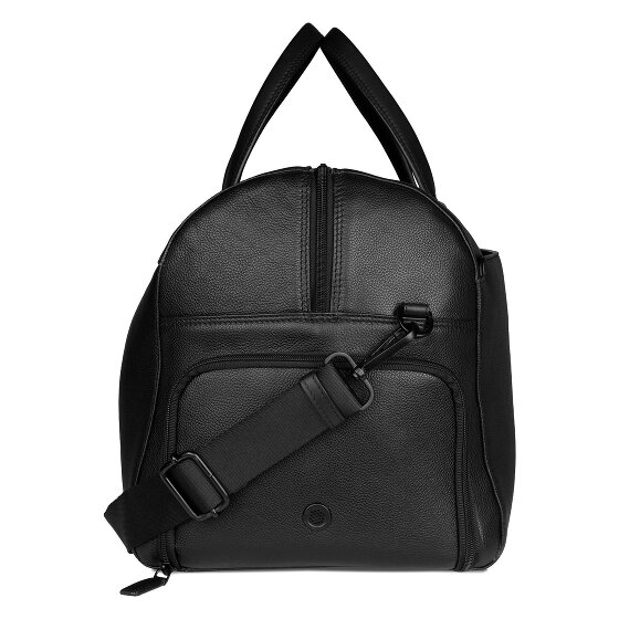 bugatti Black Torba podróżna Weekender Skóra 50 cm