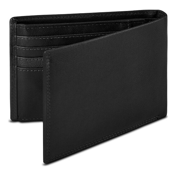 bugatti Valencia Portfel Ochrona RFID Skóra 12 cm
