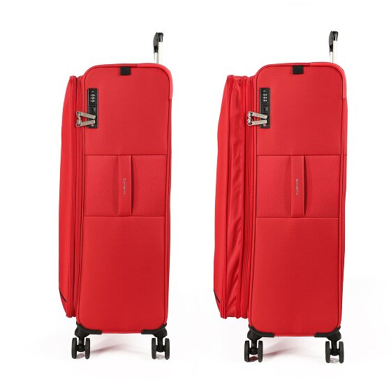 Samsonite Base Breeze 4 kółka Walizka 78 cm z plisą rozprężną