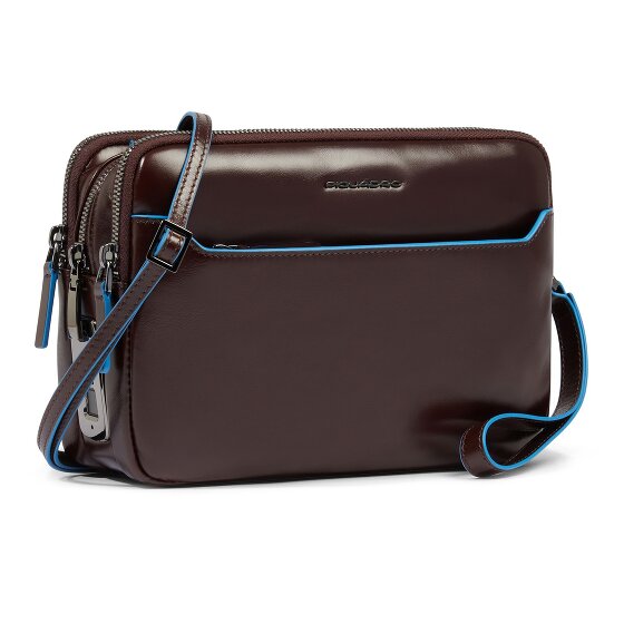 Piquadro Blue Square Torba na ramię Skórzany 23 cm