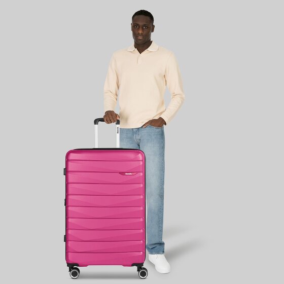 Bench Paris 4 kółka Walizka L 76 cm z plisą rozprężną