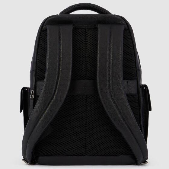 Piquadro Modus Plecak Skórzany 42 cm Komora na laptopa