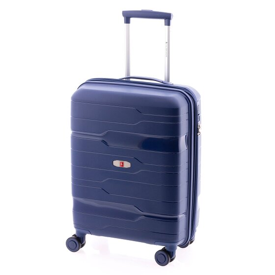 Gladiator 3800 4 kółka Walizka kabinowy 55 cm z plisą rozprężną