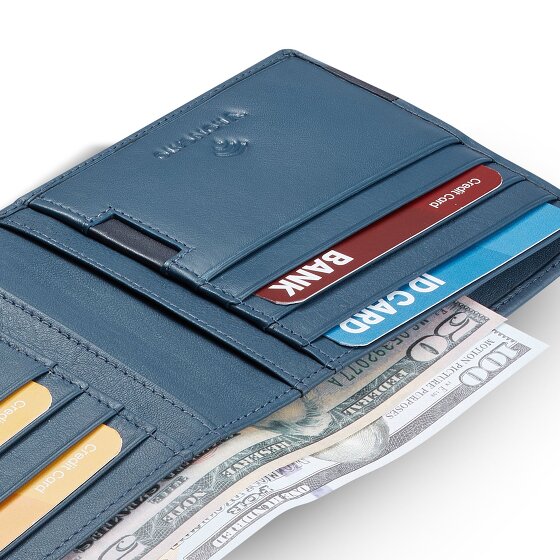 Roncato Monaco Portfel Ochrona RFID Skórzany 11 cm