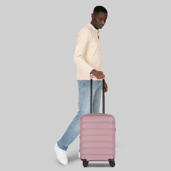 d&n South Dakota 4 kółka Walizka kabinowy S 55 cm z plisą rozprężną