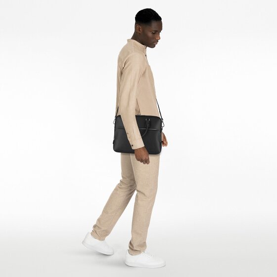 Boss New Crosstown Teczka Skórzany 38 cm Komora na laptopa