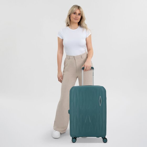 Gabol Infinity 4 kółka Walizka 66 cm z plisą rozprężną