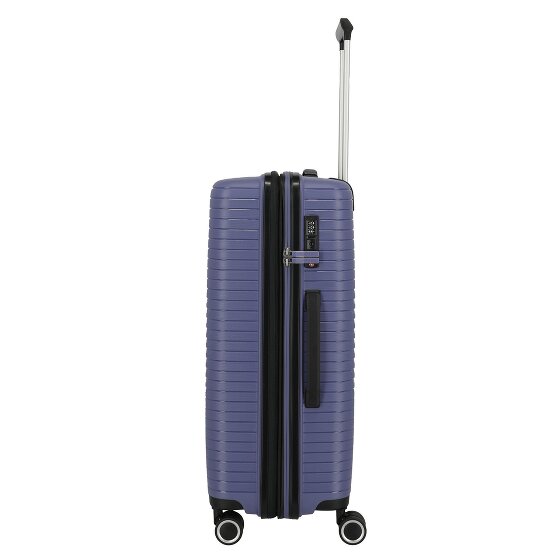 Travelite Orbita 4 kółka Zestaw walizek 3-części z plisą rozprężną