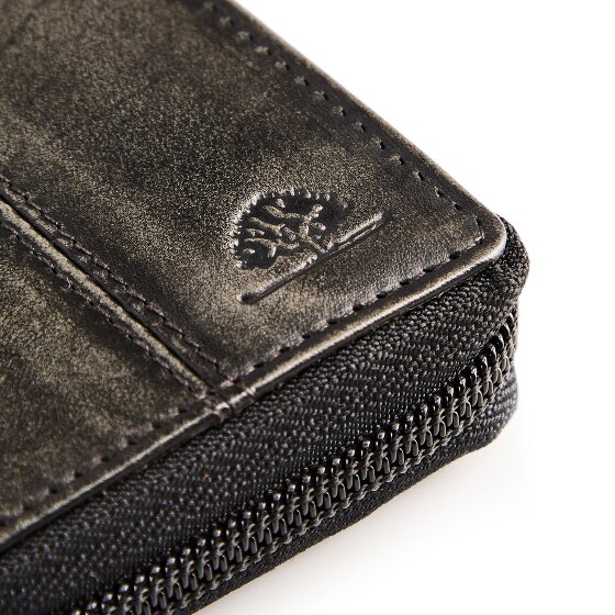 Greenburry Destressed Portfel Ochrona RFID Skórzany 10.5 cm