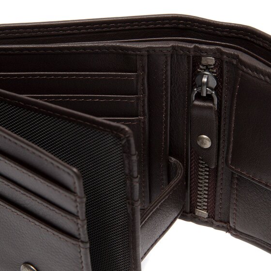The Chesterfield Brand Hendrick Portfel Ochrona RFID Skórzany 12 cm