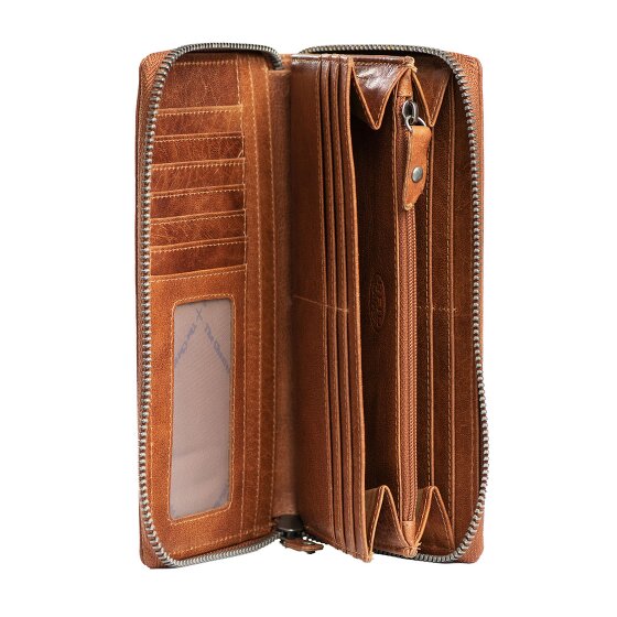 The Chesterfield Brand Havana Portfel Ochrona RFID Skórzany 19 cm