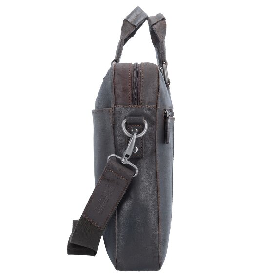 Leonhard Heyden Skórzana teczka Dakota 37 cm