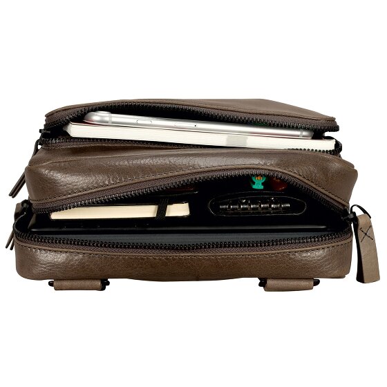 Leonhard Heyden Porto Torba na ramię Skórzany 22 cm