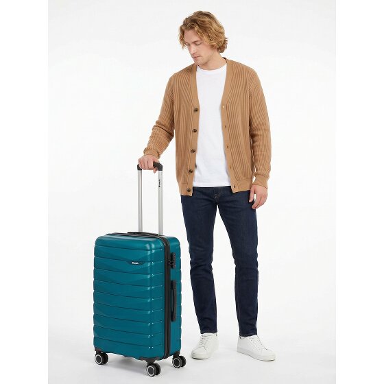 Bench Paris 4 kółka Walizka M 66 cm z funkcją poszerzenia