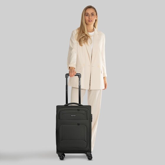Smartbox Edition 04 4 kółka Walizka kabinowy 56 cm z plisą rozprężną
