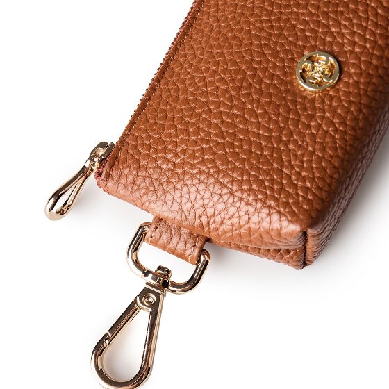 Esquire Alexandria Portfel z kluczem Skórzany 11 cm