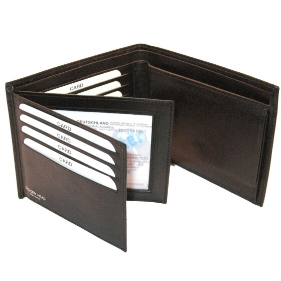 Golden Head Portfel Colorado RFID Skóra 12 cm