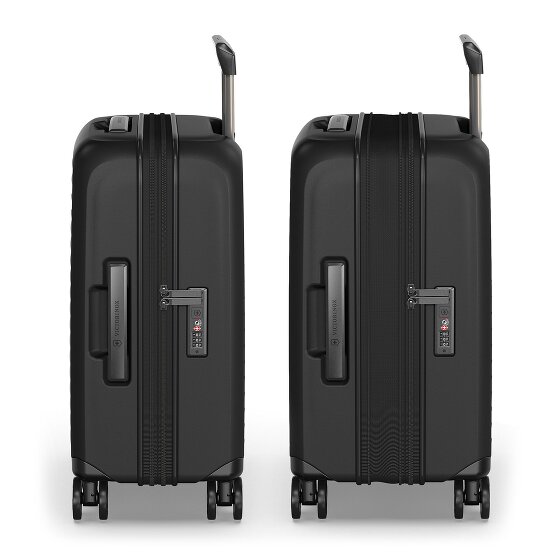 Victorinox Airox Advanced 4 kółka Walizka kabinowy S 55 cm Komora na laptopa z plisą rozprężną