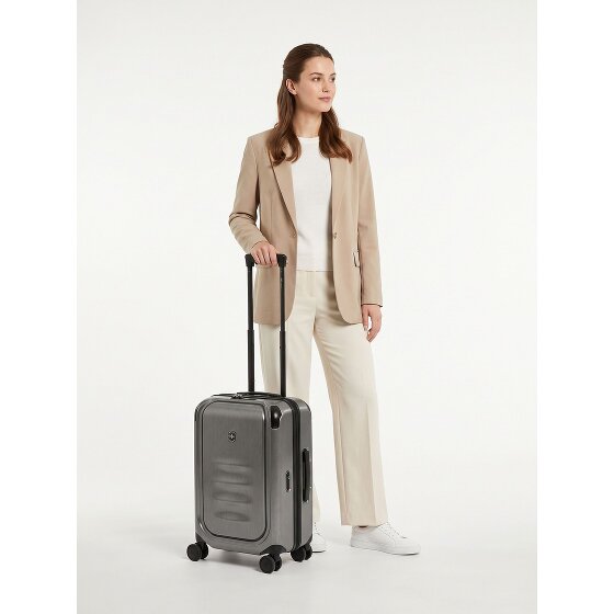 Victorinox Spectra Pro 4 kółka Walizka kabinowa 55 cm Komora na laptopa z funkcją poszerzenia