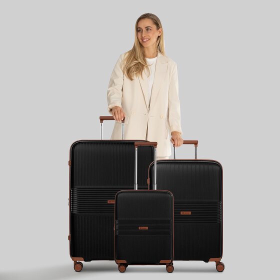 Farmhood Eco Edition 02 4 kółka Zestaw walizek 3-części z plisą rozprężną