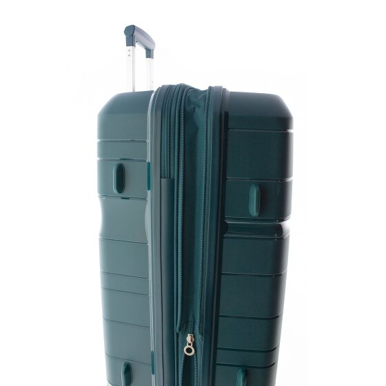 Gladiator 3800 4 kółka Walizka 77 cm z plisą rozprężną