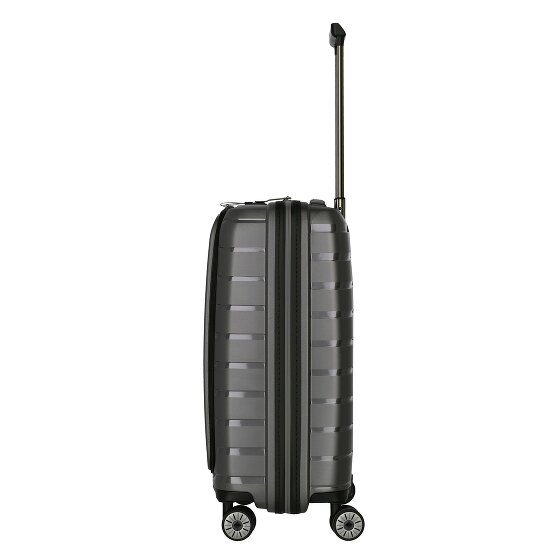 Travelite Air Base 4 kółka Walizka kabinowy 55 cm Komora na laptopa