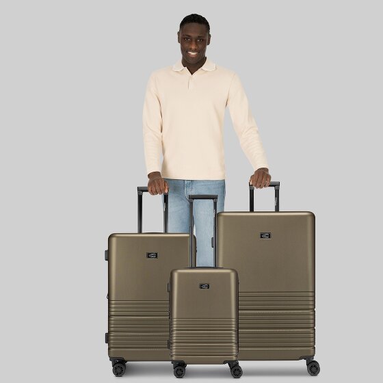 camel active Hanoi 4 kółka Zestaw walizek 3-części z plisą rozprężną