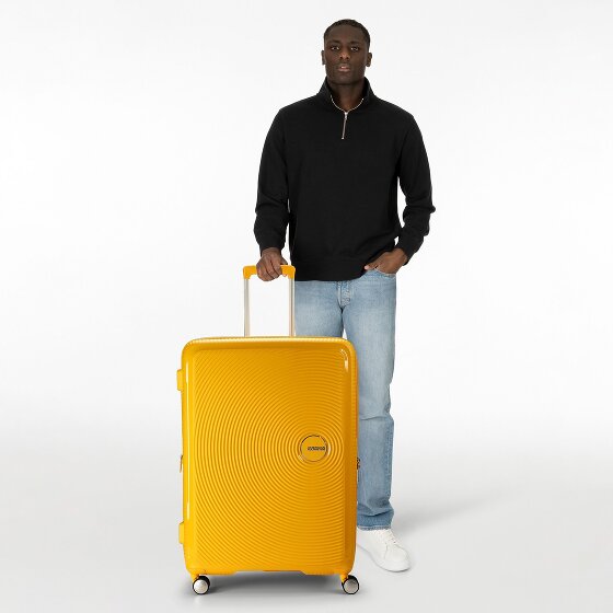 American Tourister Soundbox 4 kółka Walizka 80 cm z plisą rozprężną
