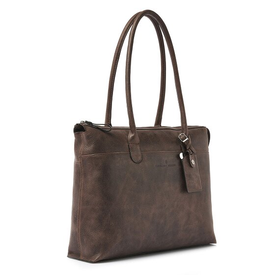 Castelijn & Beerens Carisma Torba na ramię RFID Skóra 40 cm Komora na laptopa