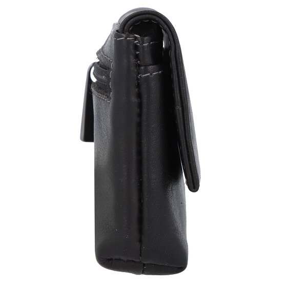 Greenland Nature Czarny Nappa Key Case RFID Leather 11,5 cm