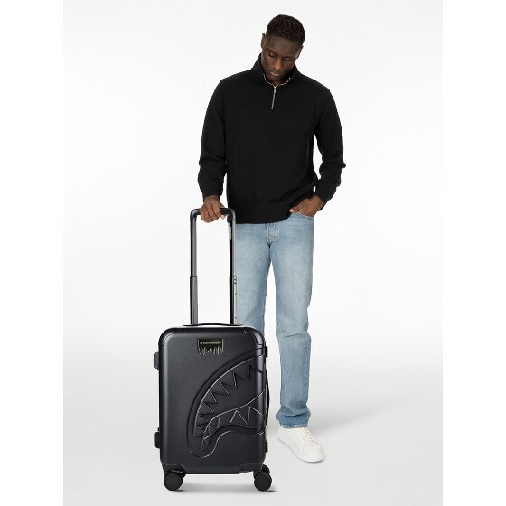 Sprayground Gold Brick Luxe 4 kółka Walizka kabinowy 52 cm