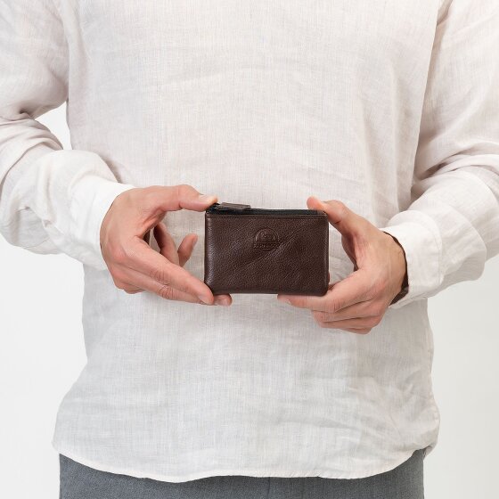 Farmhood Memphis Portfel z kluczem Skórzany 12 cm