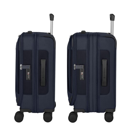Victorinox Werks Traveler 7.0 4 kółka Walizka kabinowy 55 cm Komora na laptopa z plisą rozprężną