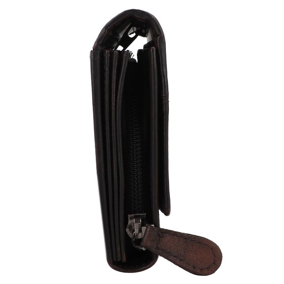 Greenburry Destressed Portfel Ochrona RFID Skórzany 13 cm