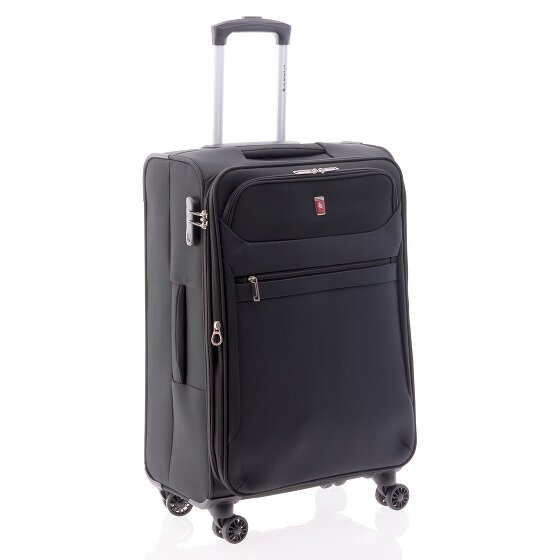 Gladiator 2000 4 kółka Walizka 68 cm z plisą rozprężną