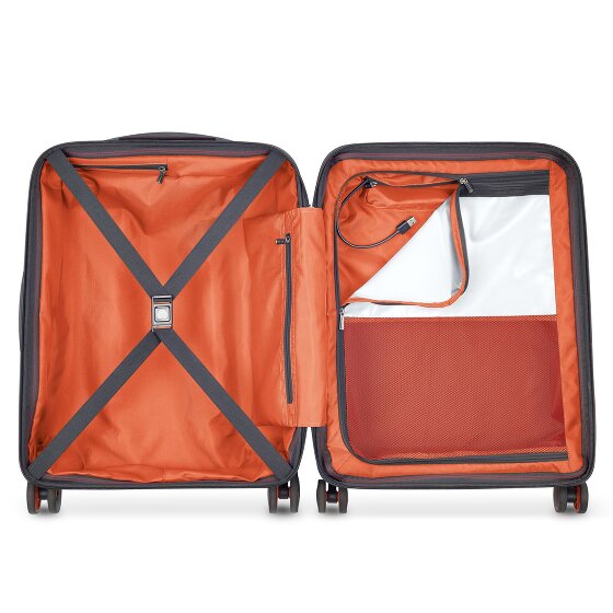 Delsey Paris Cactus Wózek kabinowy 4-kołowy Slim Line 55 cm