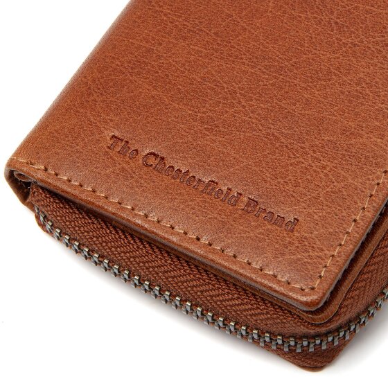 The Chesterfield Brand Sionel Portfel Ochrona RFID Skórzany 7.5 cm