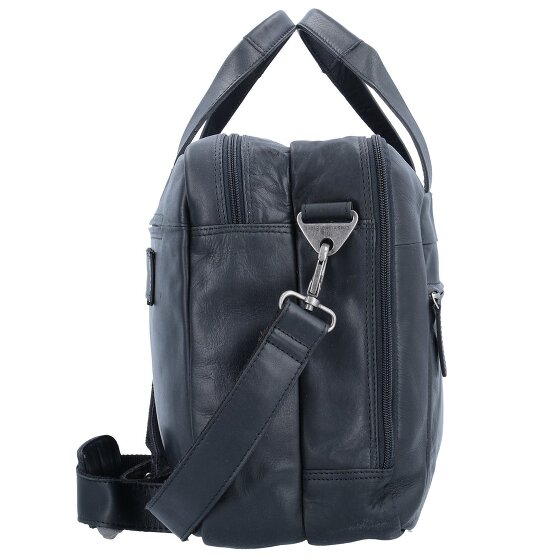 The Chesterfield Brand Wax Pull Up Teczka Skórzany 44 cm Komora na laptopa