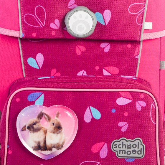 School-Mood Champion Maxx Pro Mila Zestaw tornistra 7-części