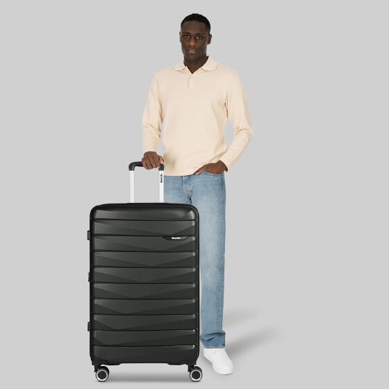 Bench Paris 4 kółka Walizka L 76 cm z plisą rozprężną