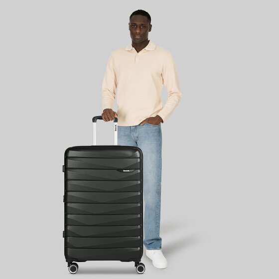 Bench Paris 4 kółka Walizka L 76 cm z plisą rozprężną