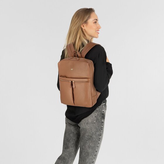 Braun Büffel Hanna Plecak biznesowy M Skórzany 40 cm Komora na laptopa