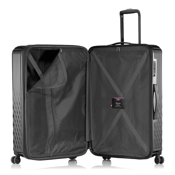 Pack Easy Flow 4 kółka Walizka L 75 cm z funkcją poszerzenia