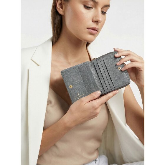 Lazarotti Bologna Leather Medium Zip-Around Wallet Leather 10 cm