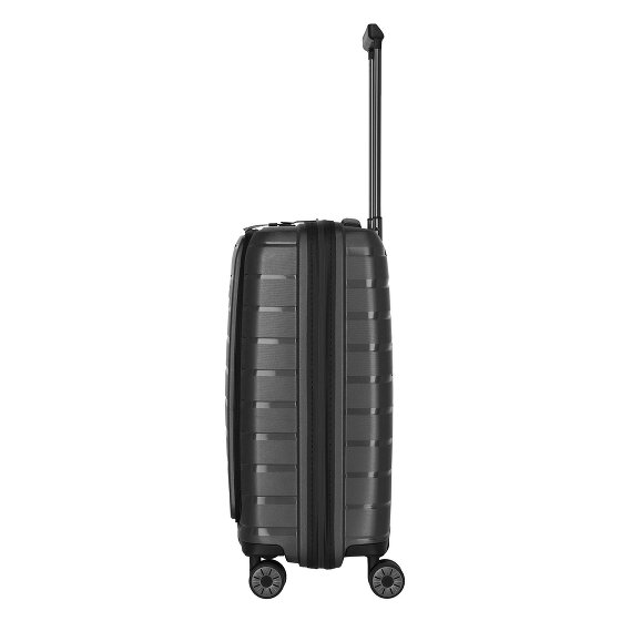 Travelite Air Base 4 kółka Walizka kabinowy 55 cm Komora na laptopa